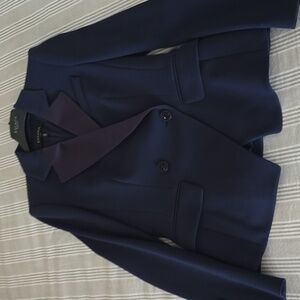 Escada Women's Navy Blue Pant Suit , Sz 38 NWOT